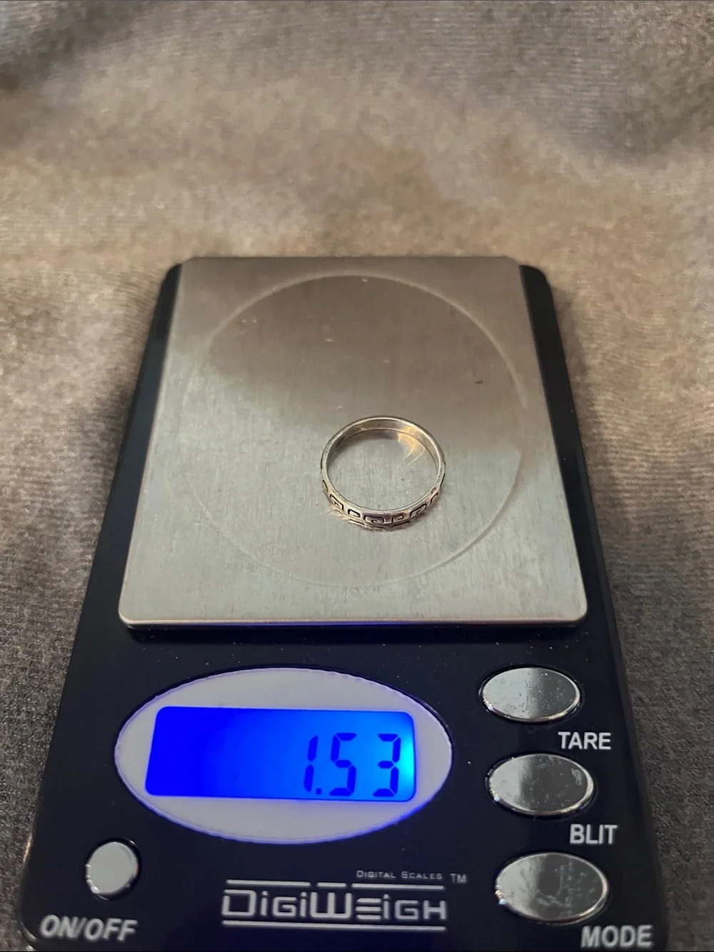 Carolyn Pollack Sterling Stamped Ring-7